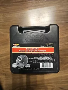 C.E. Smith 4 Lug Complete Trailer Hub Kit 13110 Pre-Greased Studded Cast Iron - Bild 1 von 3