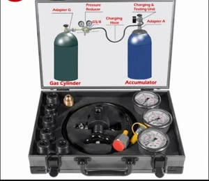 GK-01 Hydraulic Accumulator Nitrogen Charging System, Gas Charging Tools - Picture 1 of 4