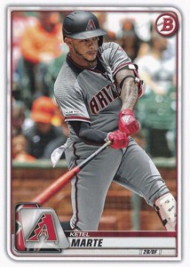 2020 Bowman #3 Ketel Marte Diamondbacks NM-MT 