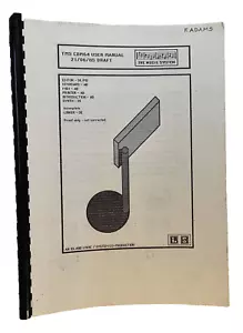 The Music System for Comodore 64 User Manual 21/06/85 Draft Uncorrected Proof - Picture 1 of 14
