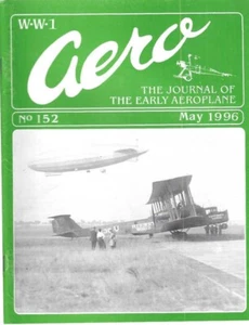 WW 1 Aero Journal 152 Cody Wright Curtiss Fokker Jenny Fairchild Monoplane - Picture 1 of 13