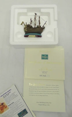 WDCC Walt Disney Classics Collection Peter Pan Captain Hook's Ship Jolly Roger - Image 1 of 4