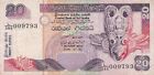 Asia World Sri Lanka Paper Money 20 Rupee Note Currency Bill Banknote 2006