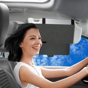 Car Sun Visor Extension Shield Extender Truck Front Anti Side Window Glare Shade - Foto 1 di 12