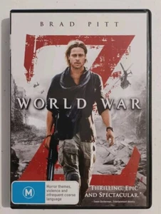 World War Z DVD (Region 4) VGC Sci-Fi Action Horror Brad Pitt Free Postage - Picture 1 of 7