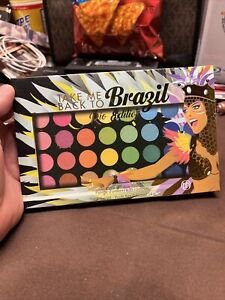 bh cosmetics take me back to brazil 35 color shadow palette new in box rio