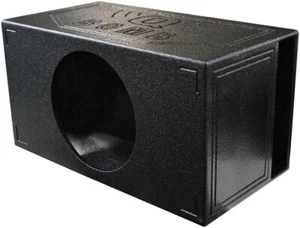 15 in. Single Side Vented Speaker Box  Extra Large SPL - Black - Picture 1 of 1