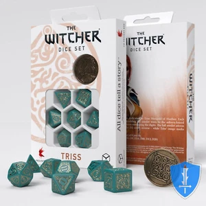 Q-Workshop The Witcher Triss - The Beatiful Healer Dado Set (8) D&D RPG - Imagen 1 de 2
