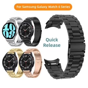 Stahl Uhrenarmband für Samsung Galaxy Watch 6 5 40mm 44mm 45mm Pro LTE Bespoke - Bild 1 von 18