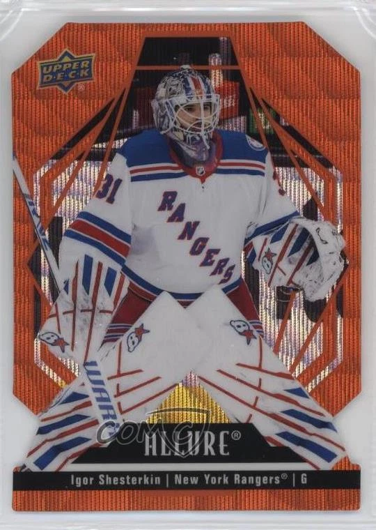2022-23 Upper Deck Allure Orange Slice Die-Cut Igor Shesterkin #59