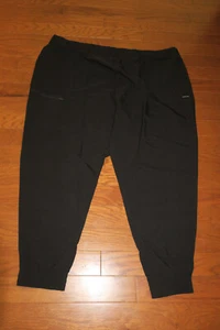 4XL MEN inseam 30" ❤️ CHEROKEE ❤️ CLASSY PANTS PANTS BLACK ❤️ 24"WAIST NEW - Picture 1 of 8