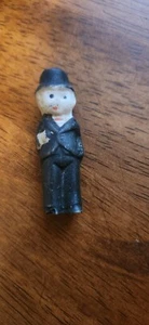 Vintage Japan Biskuit Keramik Bräutigam schwarzer Anzug Figur Figurine - Bild 1 von 11