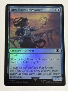 MTG Lord of the Rings Grey Havens Navigator Foil 0053 NM - Picture 1 of 2