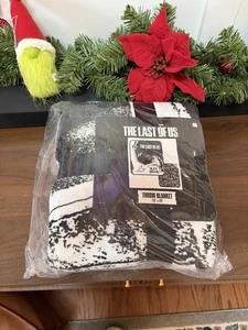 Manta Last of Us Blanco y Negro🔥 50X60 PlayStation Walmart NUEVA 🎄 - Imagen 1 de 1