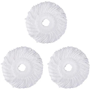 3 Pack Mop Head Replacement Spin Mop Replacement Head Microfiber Spin Mop Ref... - Picture 1 of 9