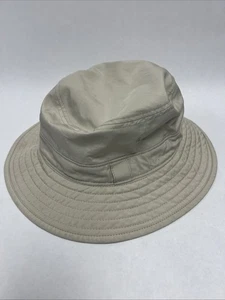 Solar Escape Bucket Beige Khaki One Size Adjustable Sun Wide Brim Hat - Picture 1 of 4