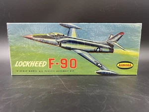 1958 Aurora Lockheed F-90 1/4” Scale Model Kit (FACTORY SEALED) - Picture 1 of 7