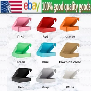 10 corrugated 6" x6" x2", 6" x4" x2" transport packaging aircraft box - Picture 1 of 31