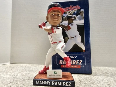 Manny Ramírez Cleveland Guardians MLB 2023 SGA Bobblehead Nuevo en Caja Guardianes Salón de la fama Foto 1 de 4