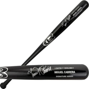Miguel Cabrera Signed Autographed Black Cooperstown Signature Series Bat TRISTAR - Picture 1 of 2
