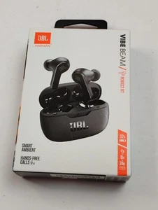 JBL Vibe Beam True Wireless Bluetooth Earbuds - Black - Picture 1 of 4