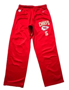 Nike Kansas City Chiefs Warmup Pants. Mens XL. Red. Patrick Mahomes. NFL. - Picture 1 of 13