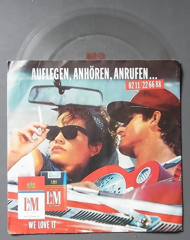 7" Werbe Flexi -Disc der Zigarettenmarke 'L&M' aus den 70er Jahren - Bild 1 von 1