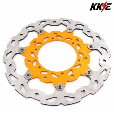 KKE 320mm Oversize Floating Brake Disc for DRZ400S 2000-2022 DRZ400E 00-2007 - Image 1 of 4