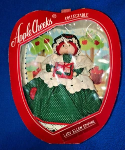 Lady Ellen Empire Doll with Presents Apple Cheeks Collectable Christmas Decor - Picture 1 of 9