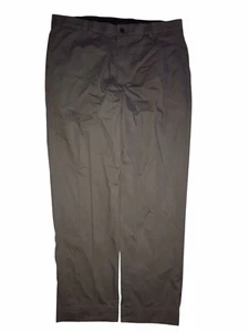 Brooks Brothers Men Gray Advantage Stretch Clark Fit Chino Pants Sz 36x30 C55 - Picture 1 of 5