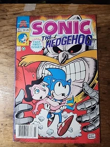 Sonic the Hedgehog Issue No. 1 - Archie Comics March 1993 - Picture 1 of 10