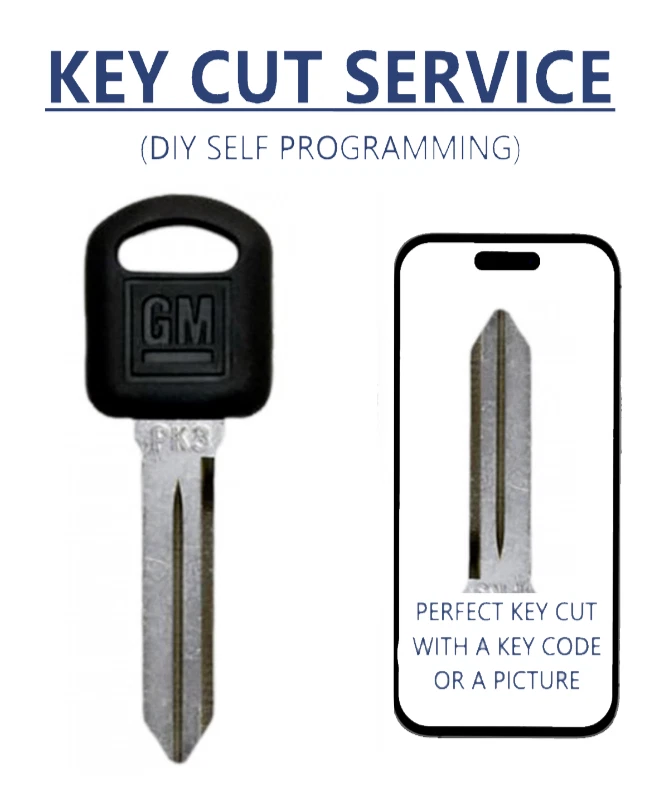 KEY CUT + B97 GM PK3 Transpondedor Llave Astillada (13) Calidad Superior Vendedor de EE. UU. Foto 1 de 4