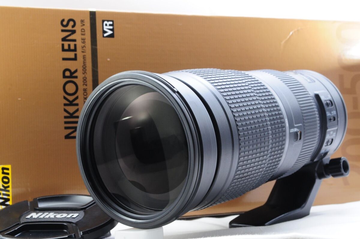 Nikon NIKKOR AF-S Telephoto Camera Lenses 200-500mm Focal Nikon NIKKOR AF-S Telephoto Camera Lenses 200-500mm Focal