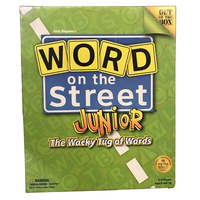 Word On The Street Junior - The Wacky Tug Of Words Factory Sealed - Image 1 of 2