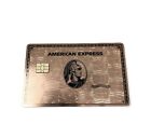 🇺🇸 American Express AMEX METAL Black Card *BLANK* READ DESCRIPTION* Rose Gold