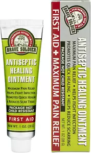 Antiseptic Healing Ointment - Best Wound Care & Skin Repair Cream with Tea Tree - Picture 1 of 8