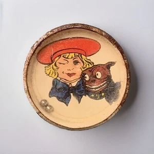 Vintage Buster Brown Shoes Rare Dexterity Toy Game with Tige the Dog Mascot - Picture 1 of 3