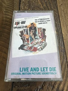 Live And Let Die, Original Motion Picture Soundtrack Cassette James Bond DOLBY - Picture 1 of 5