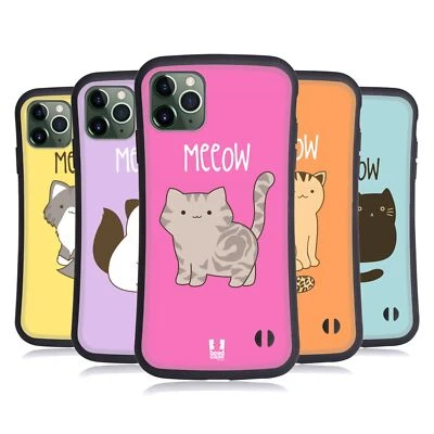 HEAD CASE DESIGNS KITTY CATS HYBRID CASE FOR APPLE iPHONES PHONES - Image 1 of 4