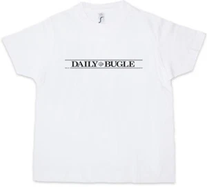 DAILY BUGLE LOGO Spider Cartoon Peter Newspaper USA Man Parker Green - Picture 1 of 1