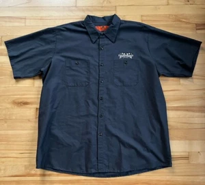 Camisa Hard Rock Hotel Albuquerque ROJA KAP Abotonada Mecánico Trabajo Garaje Talla XXL - Imagen 1 de 8