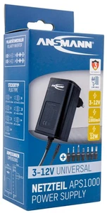 Fuente de alimentación universal Ansmann APS 1000 3-12 voltios - Imagen 1 de 1