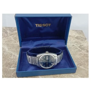 Reloj Pulsera Vintage Acero Suizo Tissot 25J SeaStar Caballeros Día-Fecha 1975 y Caja - Imagen 1 de 13