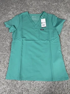 Figs Scrubs Top XXS Catarina V Neck Technical Pocket Medical Scrub Work Top - Bild 1 von 12