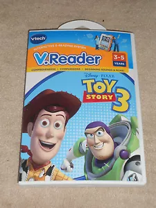 NEW, V.READER DISNEY PIXAR TOY STORY 3, VTECH INTERACTIVE E-READING SYSTEM - Picture 1 of 1