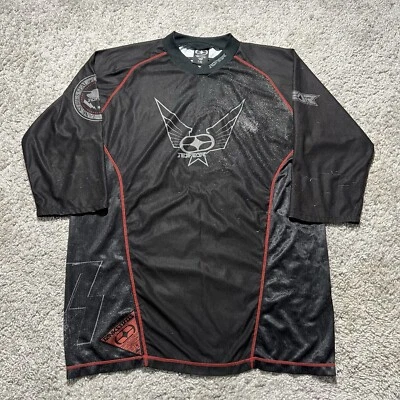 Camisa No Fear Para Hombre Grande Negra MX Division Jersey Moto Cross Tank Series Y2k Foto 1 de 4