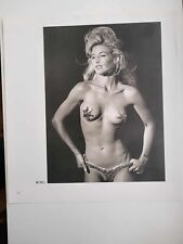 Large Pirelli Calendar Photographic Print Nudes Sexy Erotic Woman August 1998