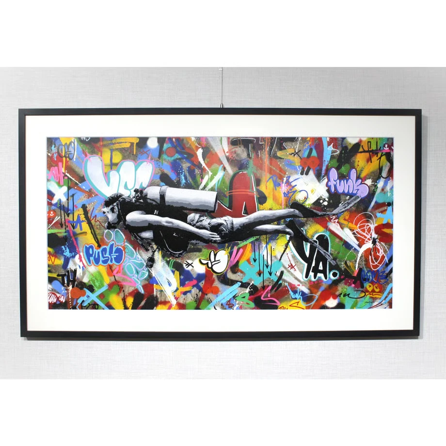Martin Whatson SCUBA DIVER (Main Edition) Edition 250 Framed - Изображение 1 из 1