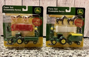 ERTL 10 Piece Farm Set John Deere - Two (2) Sets - Brand New & Sealed - Tractors - Picture 1 of 8