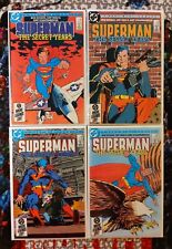 Superman Secret Years #1 #2 #3 #4 Complete 1985 DC Comics Frank Miller (11Y)